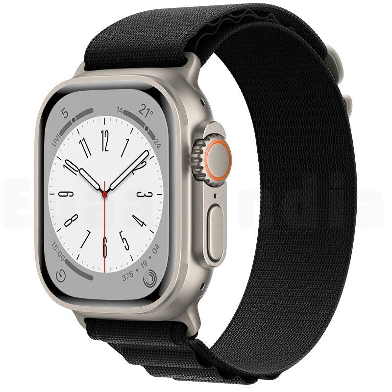 Epaal Alpine Loop Strap For Watch 49mm 45mm 44mm 42mm, With Metal G Hook Smart Watch Strap