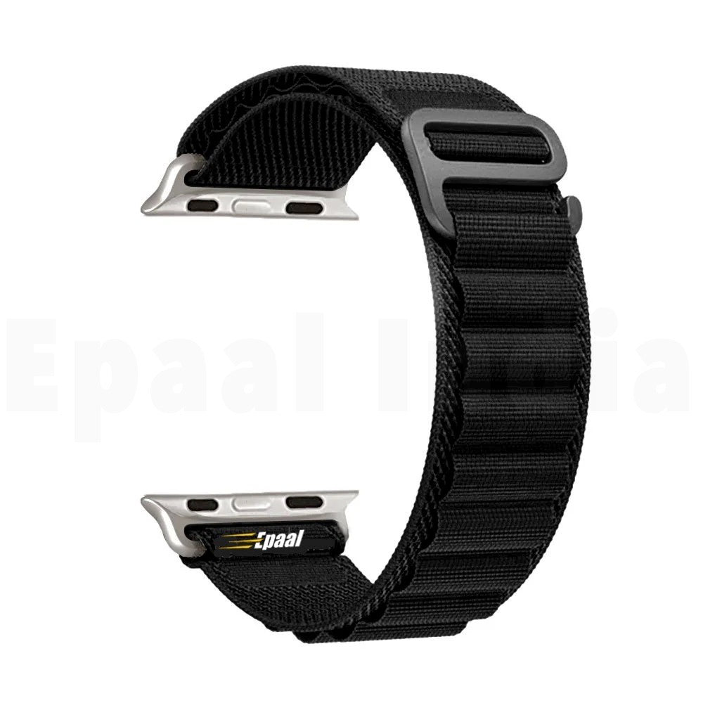 Epaal Alpine Loop Strap For Watch 49mm 45mm 44mm 42mm, With Metal G Hook Smart Watch Strap