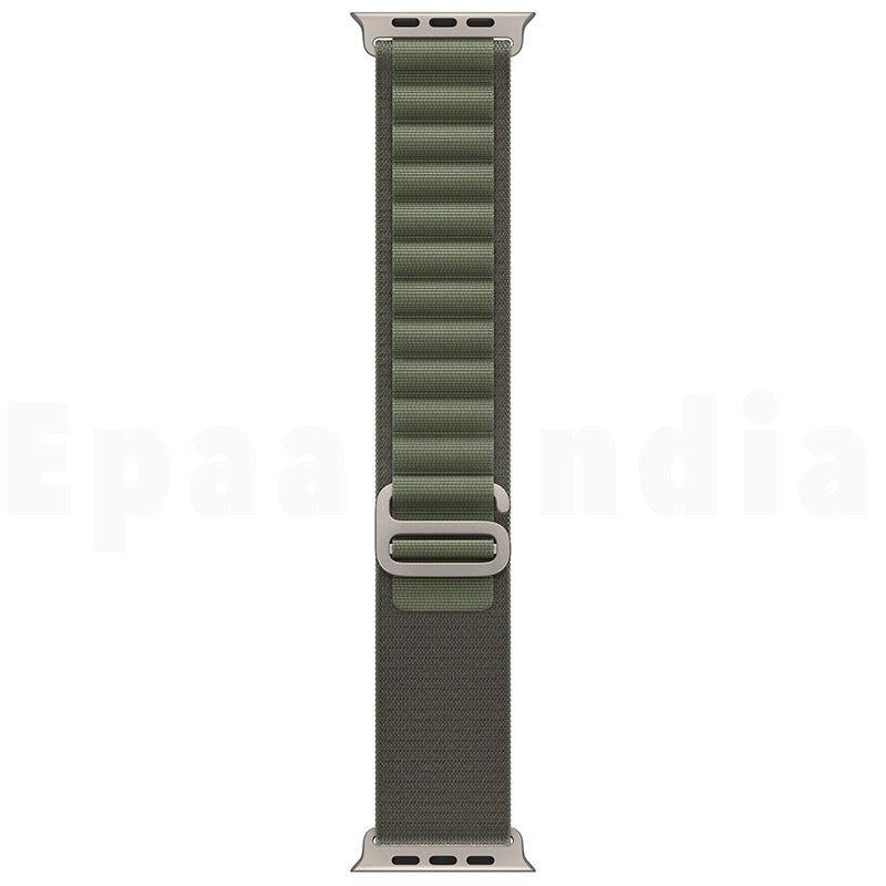 Epaal Alpine Loop Strap For Watch 49mm 45mm 44mm 42mm, With Metal G Hook Smart Watch Strap