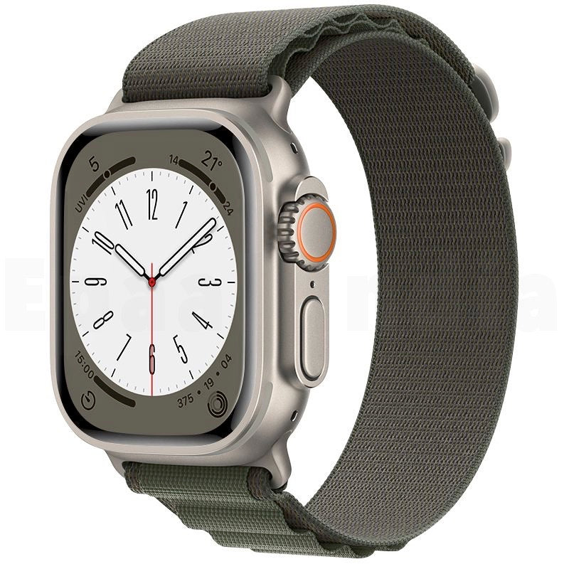 Epaal Alpine Loop Strap For Watch 49mm 45mm 44mm 42mm, With Metal G Hook Smart Watch Strap