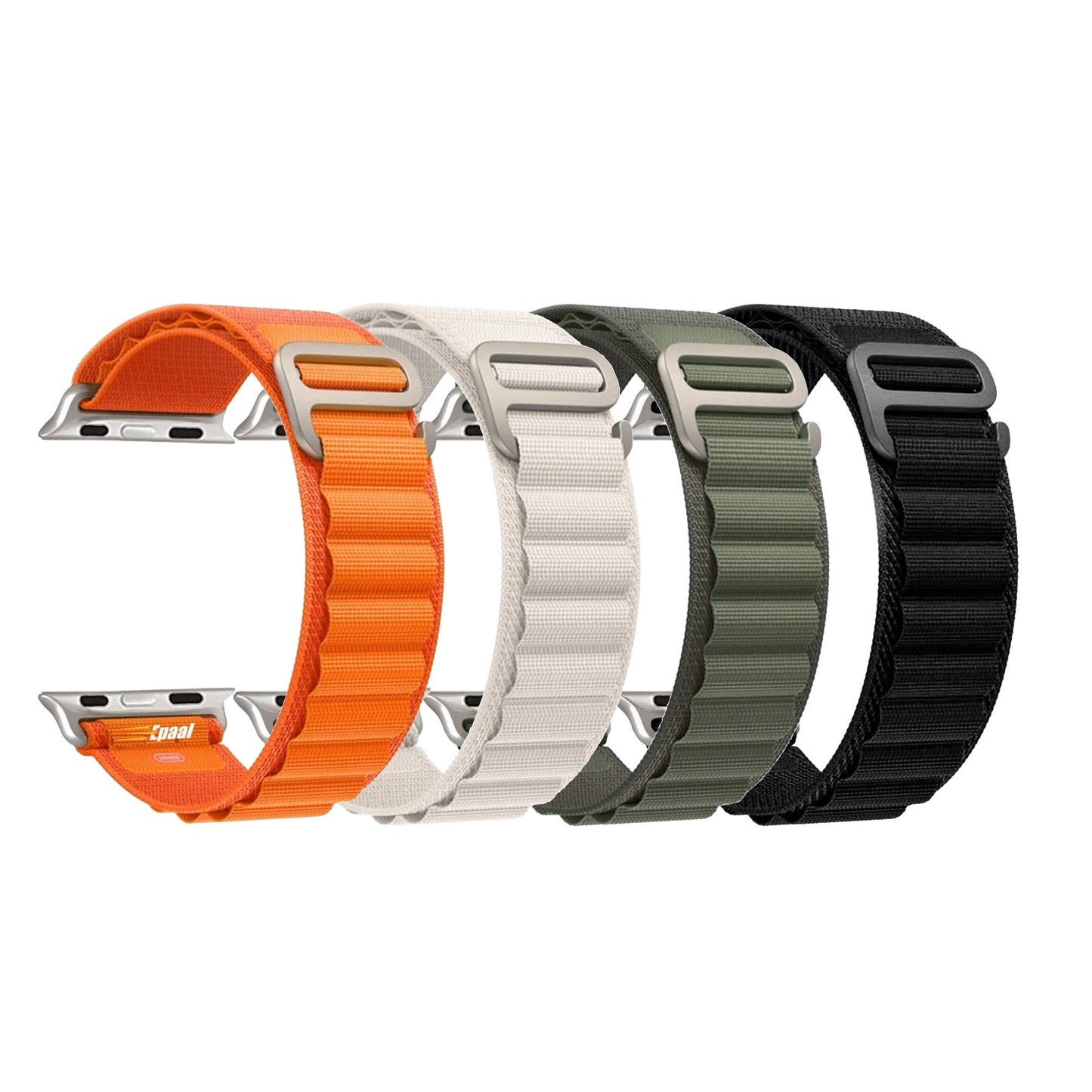 Epaal Alpine Loop Strap For Watch 49mm 45mm 44mm 42mm, With Metal G Hook Smart Watch Strap