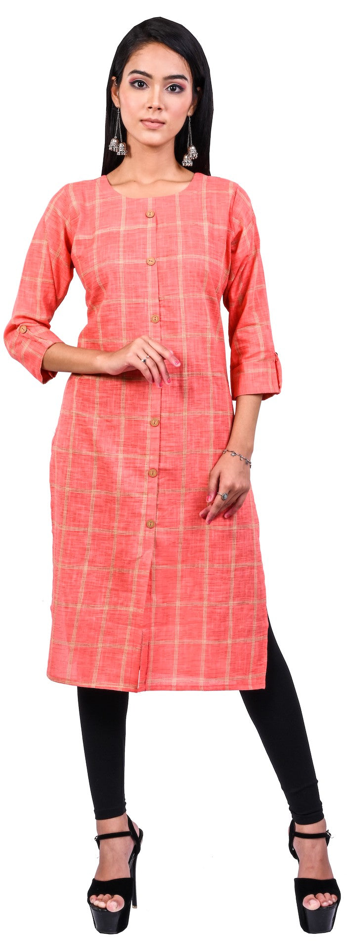 J'TTON Cotton Straight Kurti (Ankita47)