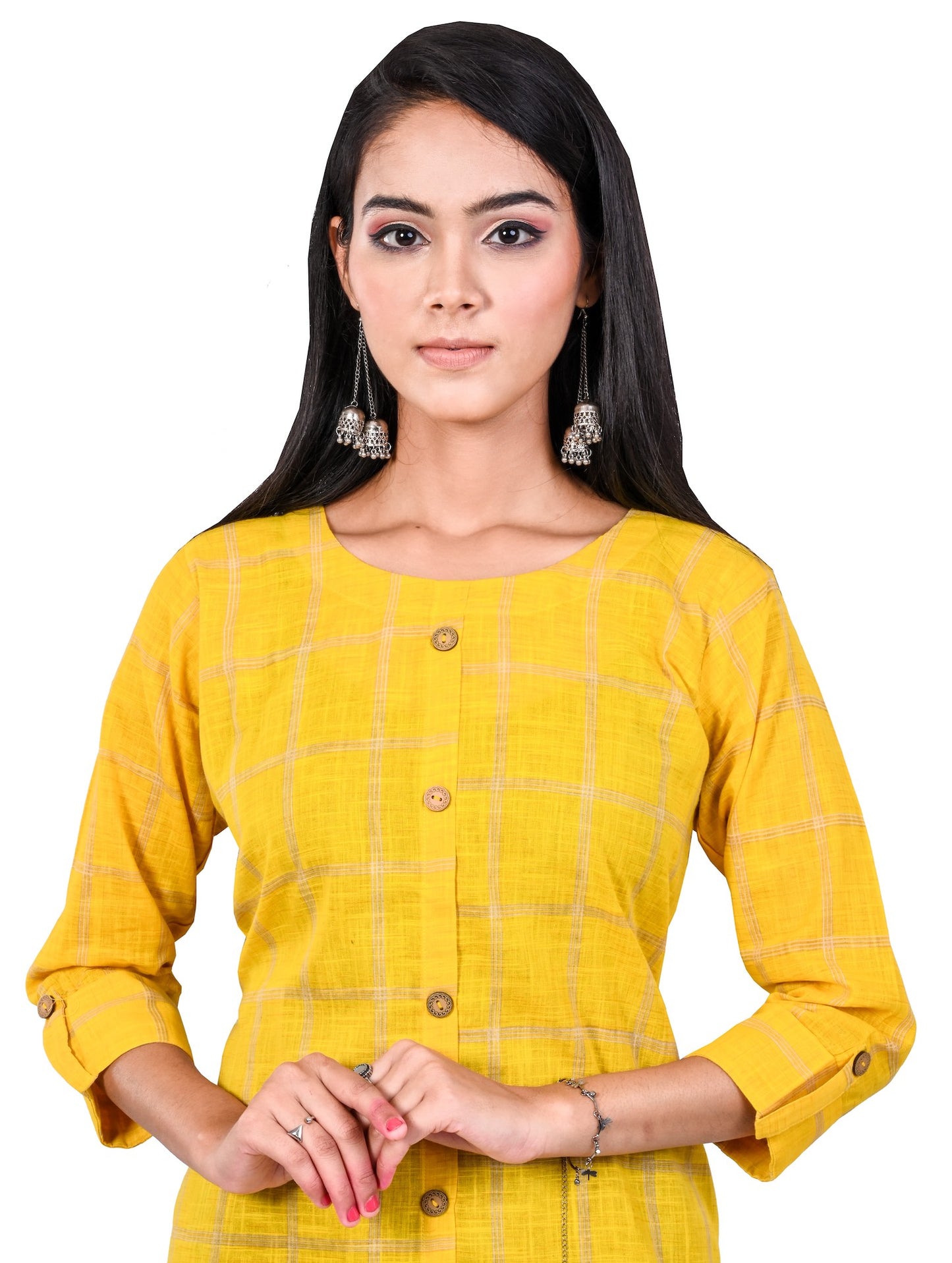 J'TTON Cotton Straight Kurti (Ankita47)