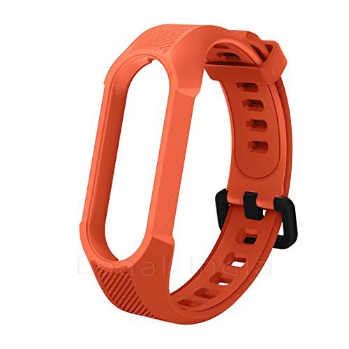 Epaal Mi Band 6 Mi Band 5 Rugged and Tough Bracelet Silicone Replacement Strap